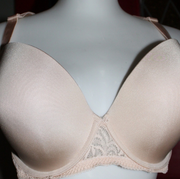 PARAMOUR SEAMLESS PLUNGE CONTOUR LACE BACK BRA - Picture 9 of 16